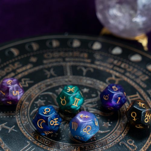 zodiac-horoscope-with-divination-dice